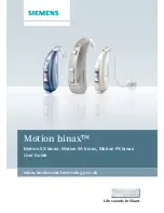 Siemens Motion PX binax User Manual preview