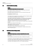 Preview for 30 page of Siemens MOTOX BA 2515 Operating Instructions Manual