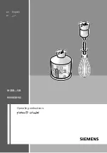 Siemens MQ5B...GB series Operating Instructions Manual предпросмотр