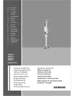 Предварительный просмотр 1 страницы Siemens MQ5N2 Series Operating Instructions Manual