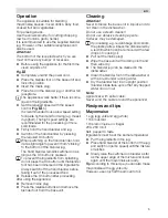 Предварительный просмотр 5 страницы Siemens MQ67...GB User Manual