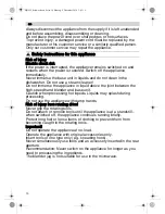 Preview for 10 page of Siemens MQ955 series Instruction Manual