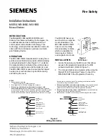 Siemens MSI-30B Installation Instructions preview