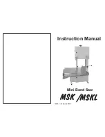 Preview for 1 page of Siemens MSK Instruction Manual