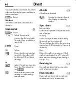 Предварительный просмотр 46 страницы Siemens MT50 User Manual