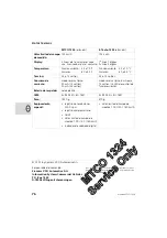 Preview for 76 page of Siemens MTCO 1324 Operating Instructions Manual