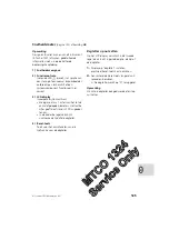 Preview for 125 page of Siemens MTCO 1324 Operating Instructions Manual