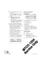 Preview for 136 page of Siemens MTCO 1324 Operating Instructions Manual