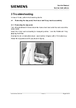 Preview for 17 page of Siemens MULTIMOBIL 10 Troubleshooting Manual