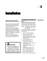 Preview for 31 page of Siemens MXL-IQ Operation, Installation, And Maintenance Manual