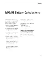 Preview for 129 page of Siemens MXL-IQ Operation, Installation, And Maintenance Manual