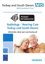 Siemens NHS Audiology Manual preview