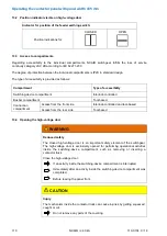 Предварительный просмотр 110 страницы Siemens NXAIR Operating Instructions Manual