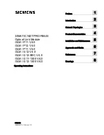 Preview for 1 page of Siemens OLM/G11-1300 V4.0 Operating Instructions Manual