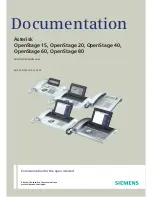 Siemens OpenStage 15 Administration Manual preview