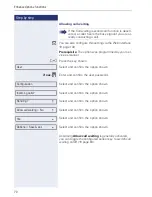 Предварительный просмотр 70 страницы Siemens OpenStage15 Operating Manual