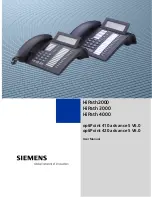 Siemens optiPoint 410 advance S User Manual preview