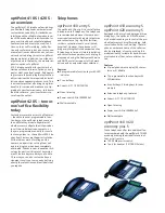 Preview for 2 page of Siemens optiPoint 420 S Specification Sheet