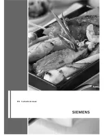 Preview for 1 page of Siemens Oven Instruction Manual