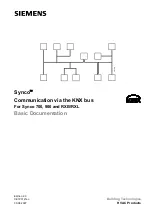 Preview for 1 page of Siemens OZW775 Basic Documentation