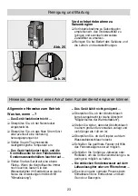 Предварительный просмотр 23 страницы Siemens PA0820M Instructions For Use Manual