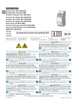 Preview for 1 page of Siemens PAC1600 Operating Instructions