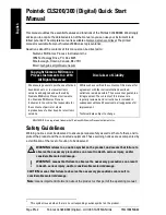 Preview for 3 page of Siemens Pointek CLS200 Quick Start Manual