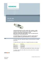 Siemens POL903.00/100 Manual preview