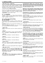 Preview for 14 page of Siemens POL955 Instructions For Installation, Use And Maintenance Manual