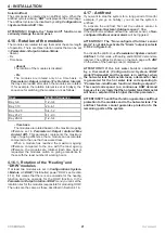 Preview for 21 page of Siemens POL955 Instructions For Installation, Use And Maintenance Manual