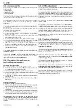 Preview for 69 page of Siemens POL955 Instructions For Installation, Use And Maintenance Manual