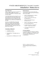 Siemens PPX:505–6860 RS-485/RF I/O Installation Instructions Manual preview