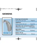 Siemens PRISMA 2 K Instructions For Use Manual preview