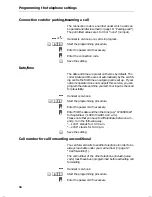 Предварительный просмотр 42 страницы Siemens Profiset 30isdn Operating Instructions Manual