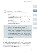 Preview for 43 page of Siemens Pure 101 User Manual