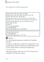 Preview for 52 page of Siemens Pure 101 User Manual