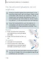 Preview for 118 page of Siemens Pure 101 User Manual