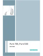 Preview for 1 page of Siemens Pure 500 User Manual