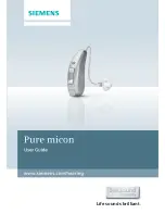 Siemens PURE MICON User Manual preview