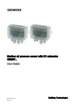 Preview for 1 page of Siemens QBM97 Series User Manual