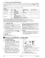 Предварительный просмотр 6 страницы Siemens RCR10/868 Installation Instructions Manual