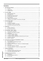 Preview for 3 page of Siemens RD150 Operating Instructions Manual