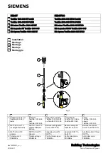 Preview for 1 page of Siemens RE8ST Testifire 1001-045 ST Installation Manual