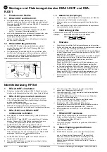 Предварительный просмотр 4 страницы Siemens REA-R.03/1 Installation Instructions Manual