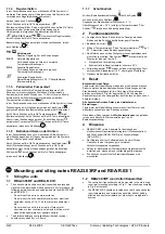 Предварительный просмотр 6 страницы Siemens REA-R.03/1 Installation Instructions Manual