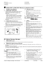 Предварительный просмотр 23 страницы Siemens REA-R.03/1 Installation Instructions Manual