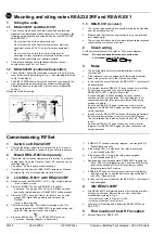 Предварительный просмотр 26 страницы Siemens REA-R.03/1 Installation Instructions Manual