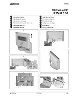 Siemens REV-R.03/1 Installation Instructions Manual preview