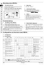 Предварительный просмотр 6 страницы Siemens REV34 Installation Instructions Manual