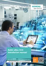 Siemens RobIn eBox ECO Installation Manual preview
